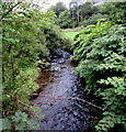 SS9393 : Infant River Ogmore in Nantymoel by Jaggery