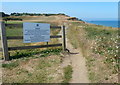 Norfolk Coast Path at Overstrand