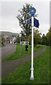 National Cycle Network Route 883 signpost, Nantymoel