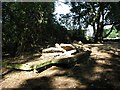 RAF Swannington - remains of a building