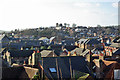 View over rooftops of Cliffe and Lewes