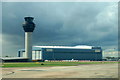 The control tower at Manchester Airport