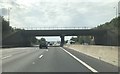 A632 Road Bridge across M1 at Long Duckmanton