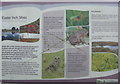 NS9966 : Easter Inch Moss information board by M J Richardson