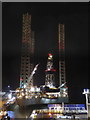 TM2332 : Oil drilling rig at Parkeston Quay, Harwich by Rudi Winter