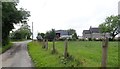 Repair garage at the Lough Road/Macullagh Road crossroads