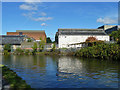 Industrial buildings by canal, 2012