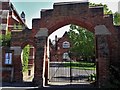 View into the Church Close, All Saints, Boyn Hill