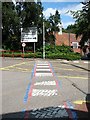 Pedestrian crossing on the Carrow Works site