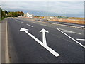 TF0644 : New road markings.  Will they help? by Ian Paterson