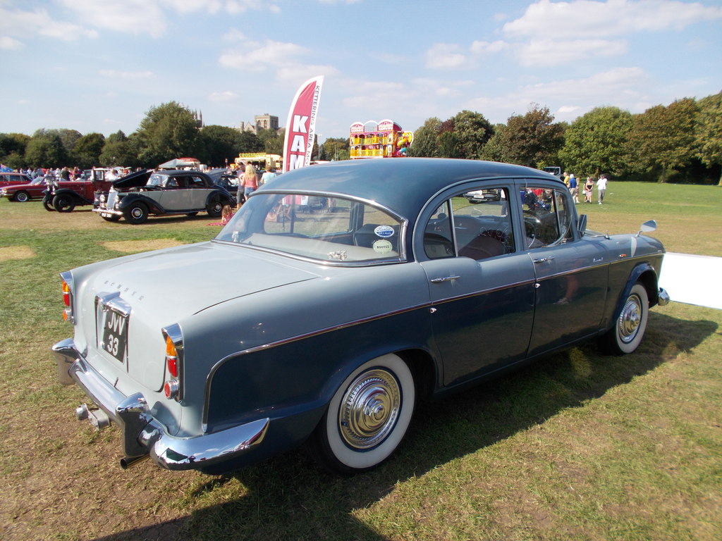 1958 Humber Hawk at the Peterborough... © Paul Bryan :: Geograph ...