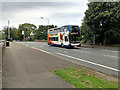 Metrolink Replacement Bus on Warth Bridge