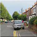 Lady Bay: tree-lined Rutland Road