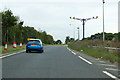 A120 approaching Horsley Cross roundabout