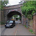 West Bridgford: under Devonshire Road bridge