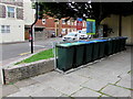 Small recycling centre on a Weston-super-Mare corner 