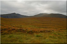 NC6125 : Moorland near the top of the Allt na Caillich Burn, Sutherland by Andrew Tryon