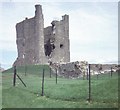 NY7914 : Remains of Brough Castle (1970) by Stanley Howe