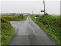M7680 : Road junction near Drishaghaun by Peter Wood