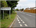 Southern boundary sign, Severn Beach, South Gloucestershire