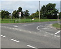 Junction of Severn Road and Ableton Lane near Severn Beach