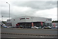 Car dealership on Crostons Road, Bury