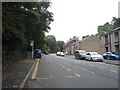 Bus stop on Blackburn Road, Egerton