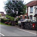 Queen Elizabeth II postbox in a Redwick wall, South Gloucestershire