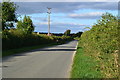 Road past Peartree Farm