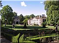 The upper lawn seen from the Rose Parterre