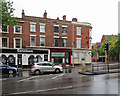 Mansfield Road on a wet morning