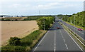 North along the A189 towards Ashington