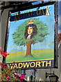 Royal Oak name sign, Pewsey