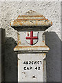 Coal tax boundary post no.77, Park Street, Colnbrook (detail)