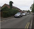 Cars and houses, Hillands Drive, Leckhampton, Cheltenham