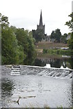 S0524 : River Suir and Church of St Paul by N Chadwick
