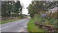 The road towards Kirkton