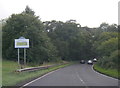 A70 at South Ayrshire boundary near Coyle Bridge