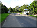 Bus stops at Inchinnan