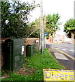 Station Road telecoms cabinets, Westbury