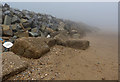 TA1758 : Sea defences at Barmston Sands by Mat Fascione