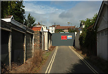 ST5874 : Elliston Lane, Redland, closed by Derek Harper