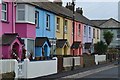 Colourful houses, Westward Ho!