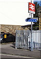 Montpelier railway station name sign, Bristol