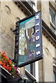 Sign for Wyldes public house, Bury