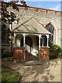 East Mersea church: the porch