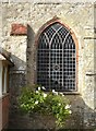 East Mersea church: Gothick window