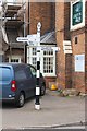 Signpost by The Griffin pub