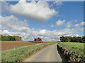 Tractor cultivating the soil ready for drilling (2)