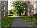 Path into Tabard Gardens